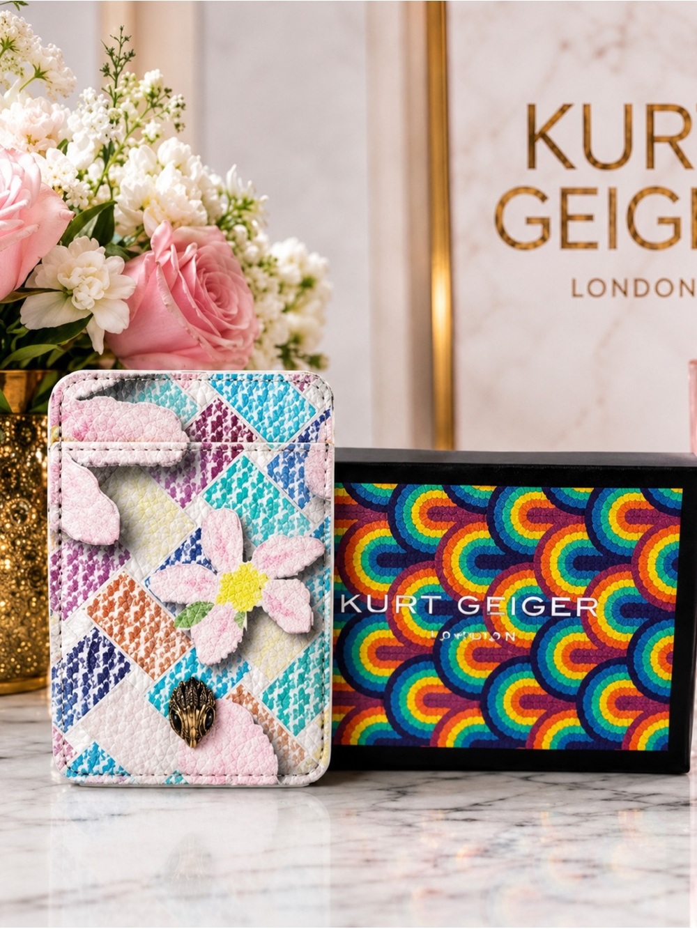 Kurt Geiger London Credit Card Phone Back Sticker — NWT/NIB 🌈